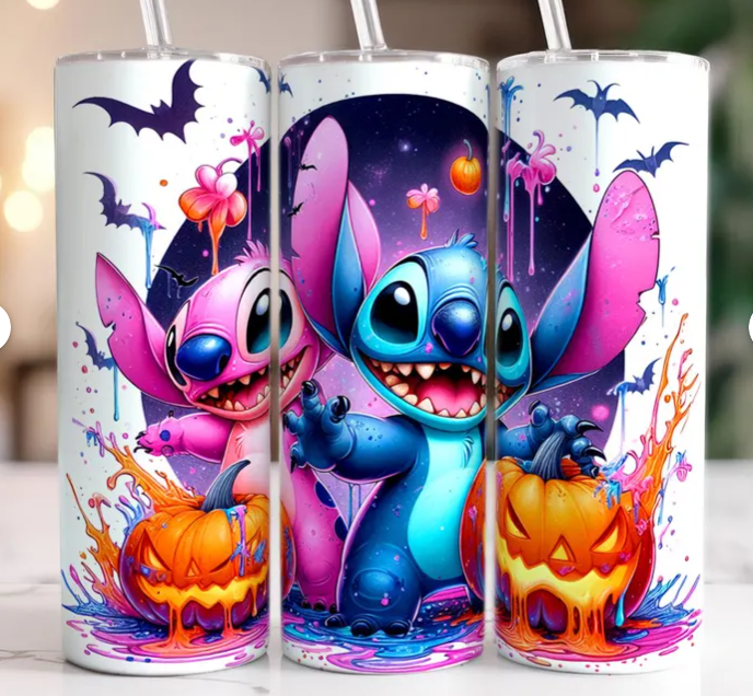 Halloween Alien Tumbler