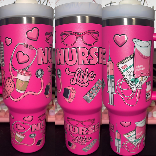 Nurse Life 40oz Tumbler