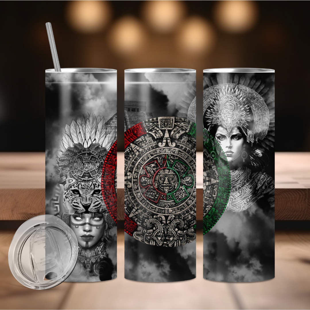 Mexican Calendar Tumbler