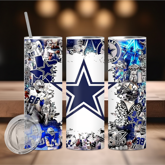 Dallas Football Tumbler